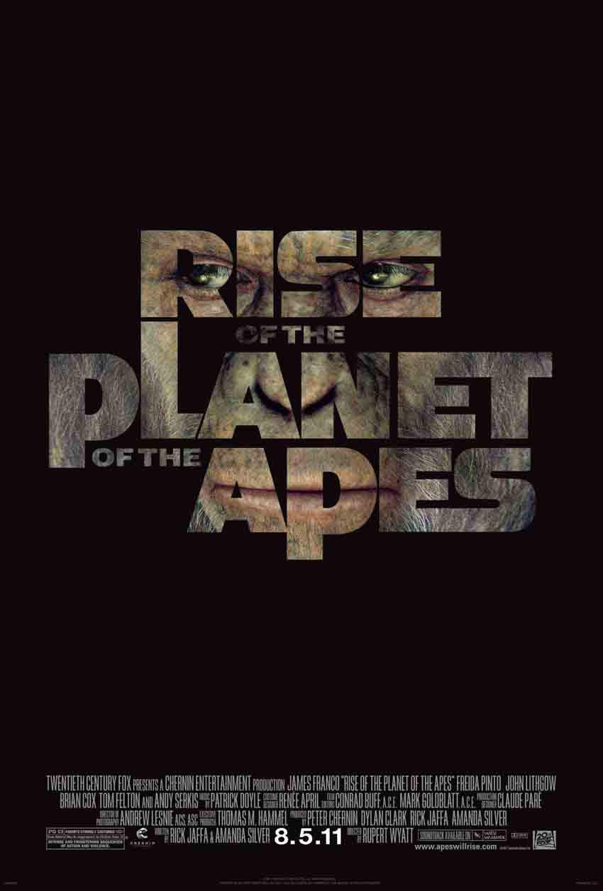 Amazon.com: RISE OF THE PLANET OF THE APES MOVIE POSTER 1 Sided